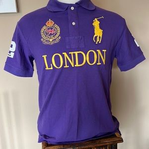Polo Ralph Lauren Men Big Pony City Custom Fit Mesh Polo Shirt size Xl